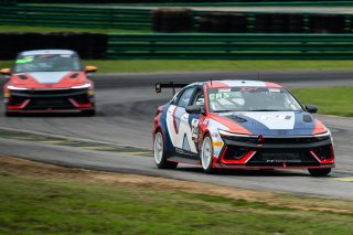 #74 Hyundai Elantra N1 TC EVO of Andre Castro, Ricca Autosport, TC America Powered by Skip Barber Racing School, Virginia International Raceway, Alton, VA, July 17-20, 2025.
 | SRO Motorsports Group