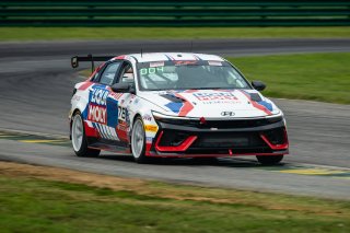 #78 Hyundai Elantra N1 TC of Jeff Ricca, Ricca Autosport, TC America Powered by Skip Barber Racing School, Virginia International Raceway, Alton, VA, July 17-20, 2025.
 | SRO Motorsports Group
