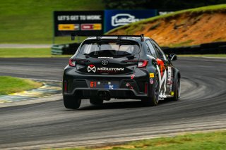 #61 Toyota GR Corolla TC of James Kilmas, Skip Barber Racing, TC America Powered by Skip Barber Racing School, Virginia International Raceway, Alton, VA, July 17-20, 2025.
 | SRO Motorsports Group
