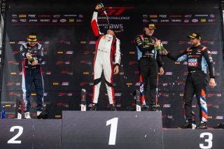 Podium at TC America Powered by Skip Barber Racing School, SRO America, Virginia International Raceway, Alton, VA, July 17-20, 2025.
 | SRO Motorsports Group