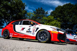 #4 Toyota GR Corolla TC of Jonathon Neudorf, JMF Motorsports, TC America Powered by Skip Barber Racing School, Virginia International Raceway, Alton, VA, July 17-20, 2025.
 | SRO Motorsports Group