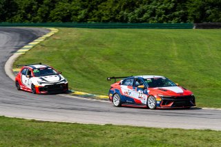 #77 Hyundai Elantra N1 TC EVO of Eric Kunz, Ricca Autosport, TC America Powered by Skip Barber Racing School, Virginia International Raceway, Alton, VA, July 17-20, 2025.
 | SRO Motorsports Group