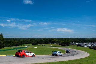 #76 Hyundai Elantra N1 TC EVO of PJ Groenke, Ricca Autosport, TC America Powered by Skip Barber Racing School, Virginia International Raceway, Alton, VA, July 17-20, 2025.
 | SRO Motorsports Group