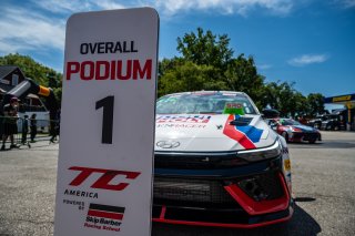 #78 Hyundai Elantra N1 TC of Jeff Ricca, Ricca Autosport, TC America Powered by Skip Barber Racing School, Virginia International Raceway, Alton, VA, July 17-20, 2025.
 | SRO Motorsports Group