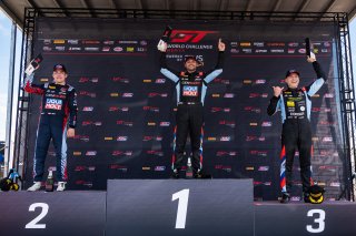 Podium at TC America Powered by Skip Barber Racing School, SRO America, Virginia International Raceway, Alton, VA, July 17-20, 2025.
 | SRO Motorsports Group