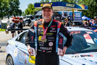 #76 Hyundai Elantra N1 TC EVO of PJ Groenke, Ricca Autosport, TC America Powered by Skip Barber Racing School, Virginia International Raceway, Alton, VA, July 17-20, 2025.
 | SRO Motorsports Group
