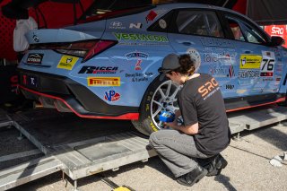 Paddock at TC America Powered by Skip Barber Racing School, SRO America, Virginia International Raceway, Alton, VA, July 17-20, 2025.
 | SRO Motorsports Group