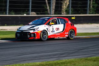 #3 Toyota GR Corolla TC of Antonio Constantino, JMF Motorsports, TC America Powered by Skip Barber Racing School, Road America, Elkhart Lake, WI, August 14-17, 2025.
 | Jason Doudt / SRO Motorsports Group