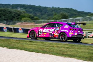 #780 Mazda 3 TC of Sally McNulty, FTG Racing, TC America Powered by Skip Barber Racing School, Road America, Elkhart Lake, WI, August 14-17, 2025.
 | Jason Doudt / SRO Motorsports Group