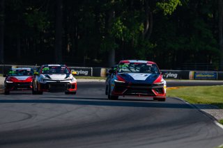 #74 Hyundai Elantra N1 TC EVO of Justin Gravett, Ricca Autosport, TC America Powered by Skip Barber Racing School, Road America, Elkhart Lake, WI, August 14-17, 2025.
 | Jason Doudt / SRO Motorsports Group
