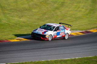 #78 Hyundai Elantra N1 TC of Jeff Ricca, Ricca Autosport, TC America Powered by Skip Barber Racing School, Road America, Elkhart Lake, WI, August 14-17, 2025.
 | Jason Doudt / SRO Motorsports Group