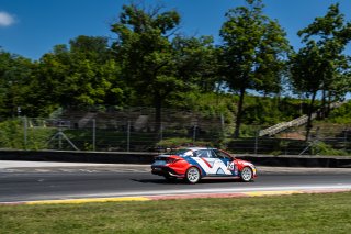 #74 Hyundai Elantra N1 TC EVO of Justin Gravett, Ricca Autosport, TC America Powered by Skip Barber Racing School, Road America, Elkhart Lake, WI, August 14-17, 2025.
 | SRO Motorsports Group