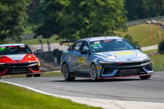 #76 Hyundai Elantra N1 TC EVO of PJ Groenke, Ricca Autosport, TC America Powered by Skip Barber Racing School, Road America, Elkhart Lake, WI, August 14-17, 2025.
 | SRO Motorsports Group