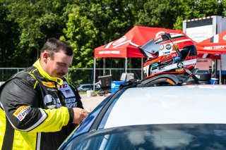 #75 Hyundai Elantra N1 TC EVO of Shelby Mills, Ricca Autosport, TC America Powered by Skip Barber Racing School, Road America, Elkhart Lake, WI, August 14-17, 2025.
 | SRO Motorsports Group