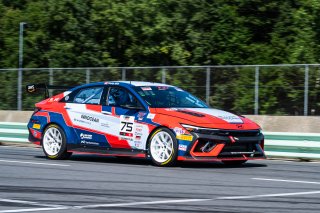 #75 Hyundai Elantra N1 TC EVO of Shelby Mills, Ricca Autosport, TC America Powered by Skip Barber Racing School, Road America, Elkhart Lake, WI, August 14-17, 2025.
 | SRO Motorsports Group