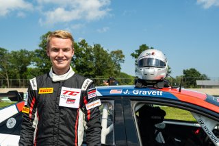 #74 Hyundai Elantra N1 TC EVO of Justin Gravett, Ricca Autosport, TC America Powered by Skip Barber Racing School, Road America, Elkhart Lake, WI, August 14-17, 2025.
 | SRO Motorsports Group