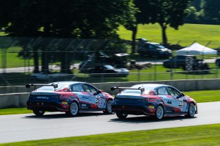 #77 Hyundai Elantra N1 TC EVO of Eric Kunz, Ricca Autosport, TC America Powered by Skip Barber Racing School, Road America, Elkhart Lake, WI, August 14-17, 2025.
 | SRO Motorsports Group