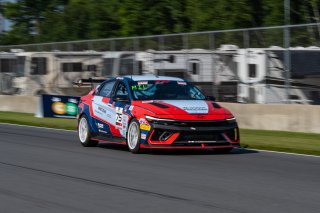 #75 Hyundai Elantra N1 TC EVO of Shelby Mills, Ricca Autosport, TC America Powered by Skip Barber Racing School, Road America, Elkhart Lake, WI, August 14-17, 2025.
 | SRO Motorsports Group