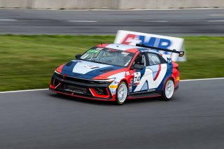 #74 Hyundai Elantra N1 TC EVO of Justin Gravett, Ricca Autosport, TC America Powered by Skip Barber Racing School, Road America, Elkhart Lake, WI, August 14-17, 2025.
 | SRO Motorsports Group