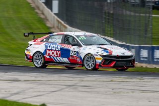 #78 Hyundai Elantra N1 TC of Jeff Ricca, Ricca Autosport, TC America Powered by Skip Barber Racing School, Road America, Elkhart Lake, WI, August 14-17, 2025.
 | SRO Motorsports Group