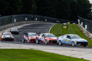 #76 Hyundai Elantra N1 TC EVO of PJ Groenke, Ricca Autosport, TC America Powered by Skip Barber Racing School, Road America, Elkhart Lake, WI, August 14-17, 2025.
 | SRO Motorsports Group