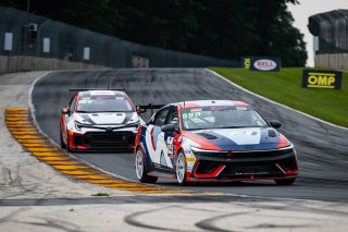 #74 Hyundai Elantra N1 TC EVO of Justin Gravett, Ricca Autosport, TC America Powered by Skip Barber Racing School, Road America, Elkhart Lake, WI, August 14-17, 2025.
 | SRO Motorsports Group