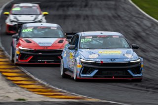 #76 Hyundai Elantra N1 TC EVO of PJ Groenke, Ricca Autosport, TC America Powered by Skip Barber Racing School, Road America, Elkhart Lake, WI, August 14-17, 2025.
 | SRO Motorsports Group