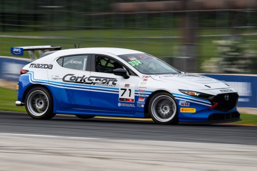 #71 Mazda 3 TC of Joey Jordan, FTG Racing, TC America Powered by Skip Barber Racing School, Road America, Elkhart Lake, WI, August 14-17, 2025.
 | SRO Motorsports Group