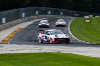 #78 Hyundai Elantra N1 TC of Jeff Ricca, Ricca Autosport, TC America Powered by Skip Barber Racing School, Road America, Elkhart Lake, WI, August 14-17, 2025.
 | SRO Motorsports Group