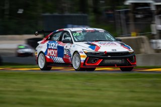 #78 Hyundai Elantra N1 TC of Jeff Ricca, Ricca Autosport, TC America Powered by Skip Barber Racing School, Road America, Elkhart Lake, WI, August 14-17, 2025.
 | SRO Motorsports Group