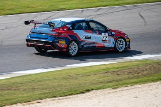 #77 Hyundai Elantra N1 TC EVO of Eric Kunz, Ricca Autosport, TC America Powered by Skip Barber Racing School, Barber Motorsports Park, Birmingham, AL, September 4-7, 2025.
 | SRO Motorsports Group