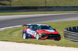 #75 Hyundai Elantra N1 TC EVO of Connor Attrell, Ricca Autosport, TC America Powered by Skip Barber Racing School, Barber Motorsports Park, Birmingham, AL, September 4-7, 2025.
 | SRO Motorsports Group