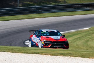 #75 Hyundai Elantra N1 TC EVO of Connor Attrell, Ricca Autosport, TC America Powered by Skip Barber Racing School, Barber Motorsports Park, Birmingham, AL, September 4-7, 2025.
 | SRO Motorsports Group