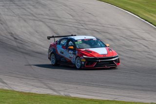 #77 Hyundai Elantra N1 TC EVO of Eric Kunz, Ricca Autosport, TC America Powered by Skip Barber Racing School, Barber Motorsports Park, Birmingham, AL, September 4-7, 2025.
 | SRO Motorsports Group
