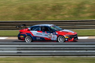 #75 Hyundai Elantra N1 TC EVO of Connor Attrell, Ricca Autosport, TC America Powered by Skip Barber Racing School, Barber Motorsports Park, Birmingham, AL, September 4-7, 2025.
 | SRO Motorsports Group