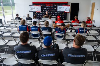 Driver’s meeting at TC America Powered by Skip Barber Racing School, SRO America, Barber Motorsports Park, Birmingham, AL, September 4-7, 2025.
 | SRO Motorsports Group