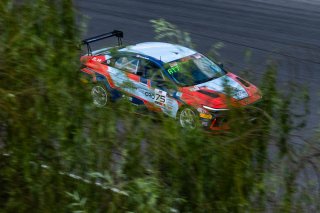 #75 Hyundai Elantra N1 TC EVO of Connor Attrell, Ricca Autosport, TC America Powered by Skip Barber Racing School, Barber Motorsports Park, Birmingham, AL, September 4-7, 2025.
 | SRO Motorsports Group