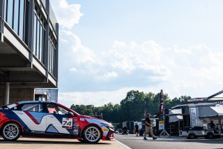 #74 Hyundai Elantra N1 TC EVO of Alana Carter, Ricca Autosport, TC America Powered by Skip Barber Racing School, Barber Motorsports Park, Birmingham, AL, September 4-7, 2025.
 | SRO Motorsports Group