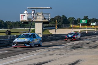 #76 Hyundai Elantra N1 TC EVO of PJ Groenke, Ricca Autosport, TC America Powered by Skip Barber Racing School, Barber Motorsports Park, Birmingham, AL, September 4-7, 2025.
 | SRO Motorsports Group