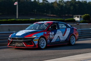 #74 Hyundai Elantra N1 TC EVO of Alana Carter, Ricca Autosport, TC America Powered by Skip Barber Racing School, Barber Motorsports Park, Birmingham, AL, September 4-7, 2025.
 | SRO Motorsports Group