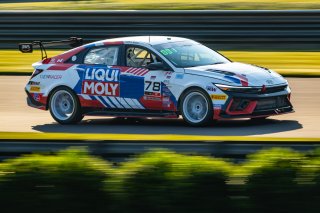#78 Hyundai Elantra N1 TC of Jeff Ricca, Ricca Autosport, TC America Powered by Skip Barber Racing School, Barber Motorsports Park, Birmingham, AL, September 4-7, 2025.
 | SRO Motorsports Group