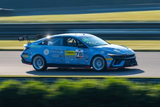 #76 Hyundai Elantra N1 TC EVO of PJ Groenke, Ricca Autosport, TC America Powered by Skip Barber Racing School, Barber Motorsports Park, Birmingham, AL, September 4-7, 2025.
 | SRO Motorsports Group