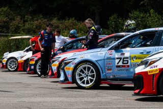 #76 Hyundai Elantra N1 TC EVO of PJ Groenke, Ricca Autosport, TC America Powered by Skip Barber Racing School, Barber Motorsports Park, Birmingham, AL, September 4-7, 2025.
 | SRO Motorsports Group