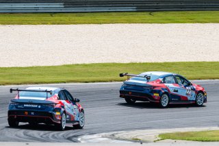 #77 Hyundai Elantra N1 TC EVO of Eric Kunz, Ricca Autosport, TC America Powered by Skip Barber Racing School, Barber Motorsports Park, Birmingham, AL, September 4-7, 2025.
 | SRO Motorsports Group