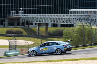 #76 Hyundai Elantra N1 TC EVO of PJ Groenke, Ricca Autosport, TC America Powered by Skip Barber Racing School, Barber Motorsports Park, Birmingham, AL, September 4-7, 2025.
 | SRO Motorsports Group