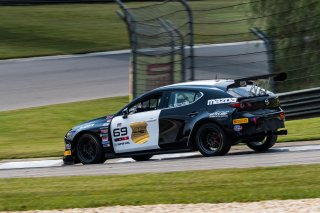 #69 Mazda 3 TC of Chris Taylor, FTG Racing, TC America Powered by Skip Barber Racing School, Barber Motorsports Park, Birmingham, AL, September 4-7, 2025.
 | SRO Motorsports Group