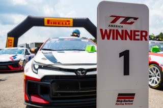#4 Toyota GR Corolla TC of Jonathon Neudorf, JMF Motorsports, TC America Powered by Skip Barber Racing School, Barber Motorsports Park, Birmingham, AL, September 4-7, 2025.
 | SRO Motorsports Group