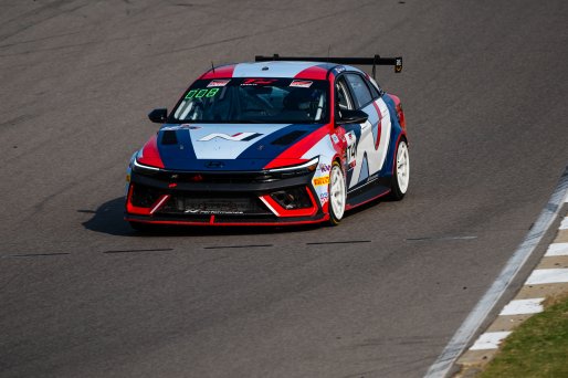 #74 Hyundai Elantra N1 TC EVO of Alana Carter, Ricca Autosport, TC America Powered by Skip Barber Racing School, Barber Motorsports Park, Birmingham, AL, September 4-7, 2025.
 | SRO Motorsports Group