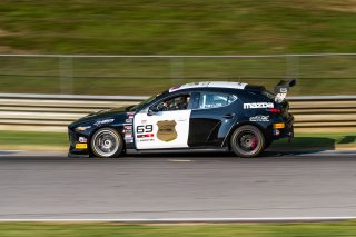 #69 Mazda 3 TC of Chris Taylor, FTG Racing, TC America Powered by Skip Barber Racing School, Barber Motorsports Park, Birmingham, AL, September 4-7, 2025.
 | SRO Motorsports Group
