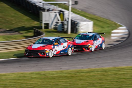 #77 Hyundai Elantra N1 TC EVO of Eric Kunz, Ricca Autosport, TC America Powered by Skip Barber Racing School, Barber Motorsports Park, Birmingham, AL, September 4-7, 2025.
 | SRO Motorsports Group